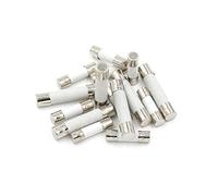 Fusible 10 pièces/lot 5*20mm 6*30mm fusibles à Tube à soufflage rapide 250V 0.1 0.2 0.3 0.5 1 2 3 4 5 6 8 10 15 20 25 30A fusible fusible en céramique Câblage de protection ( Color : 6x30 , Size : 0.5