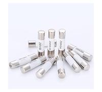 Fusible 10 pièces, tube de fusible en céramique, fusibles à soufflage rapide 5 * 20 mm 6 30, 250 V, 0,5/1/2/3/4/5/6/8/10/15/20/25/30 A, circuits électriques protection(5x20,15A)