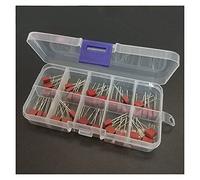 Fusible 10 types 50 pièces/boîte fusible carré 392 ensemble de mélange de fusibles électriques assortis 0.5A 1A 1.6A 2A 2.5A 3.15A 4A 5A 6.3A 8A Câblage de protection