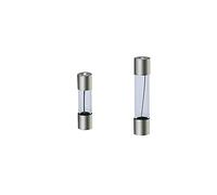 Fusible 100 pièces/boîte Tube de verre 5x20 6x30mm 250 V 0.2A .5A 1A 3A 4A 6A 8A 10A 12A 15A 20A 30A(5x20,8A)