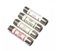 Fusible 100 pièces BS1362 Fusibles 6 * 25 British Bussmann Fusibles Remplissage Sable Riot Fusible En Céramique 6x25mm 1A 2A 3A 5A 10A 13A 15A 20A 240V Câblage de protection (Size : 2A)