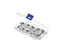 Fusible 100 pièces/ensemble de kit de fusibles Flink 5x20mm, différentes spécifications, 0. 5A 1A 2A 3A 5A 8A 10A 15A 20A 30A Câblage de protection