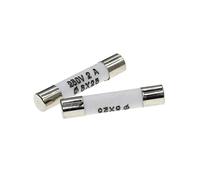Fusible 100 PIÈCES RO55 Fusible En Céramique À Coup Rapide 5 * 25mm Fusible 250V 0.5A 1A 2A 3A 4A 6A 8A 10A 15A 20A 25A 30A 5x25 Câblage de protection (Size : 100PCS 5A)