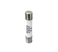 Fusible 100 pièces Tubes fusibles rapides 5x25mm 0.5A 1A 2A 6A 8A 10A 15A 16A 250V en céramique Mini fusible solaire four à micro-ondes(0.5A)
