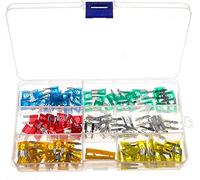 Fusible 120 pièces 5/10/15/20/25/30A AMP voiture lame fusibles camion petite taille lame fusibles assortiment for bateau automobile Câblage de protection