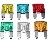 Fusible 120 pièces assortiment de sauvegarde de lame moyenne converti spécial 5A 10A 15A 20A 25A 30A for voiture voiture camion Câblage de protection