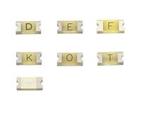 Fusible 1206 3216 0,25A 250mA 0,375A 375mA 1,5A 2,5A 5A 24V 32V 63V 125V 433 LF, Code de soufflage à action rapide, 10 pièces(2.5A 32V (Code O))