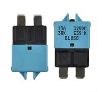 Fusible 12V/24V Pour Disjoncteur Lame 5-30a Automobile Marine Voiture Rearmable (15A)