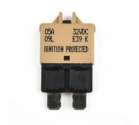 Fusible 12V/24V Pour Disjoncteur Lame 5-30a Automobile Marine Voiture Rearmable (5A)