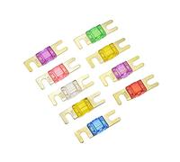 Fusible 1PC 32V 80A fusible boulonné chariot élévateur voiture assurance Auto lame fusible 20A 30A 40A 50A 60A 70A 100A 150A 200A Câblage de protection (Color : Silver)