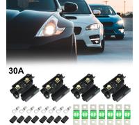 Fusible 30A Kit 4 ANS Porte-fusibles 7 x 30 AMP Fusibles pour Voiture Double Batterie