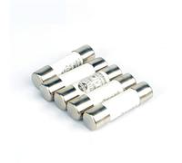Fusible 5 pièces Fusible Cylindre RT14-20 Fusible 10x38 1A 2A 3A 5A 6A 8A 10A 32A Fusible Bouchon Cylindre Câblage de protection (Color : One Size, Size : 5A)