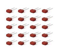 Fusible 55 pièces/ensemble Kit d'assortiment de fusibles carrés 392 0.5A 1A 2A 2.5A 3.15A 4A 5A 6.3A 8A 10A 15A 250V Fusibles Ensemble de fusibles à tube à soufflage lent Câblage de protection