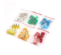 Fusible 60/30 pièces 5A/10A/15A/20A/25/30A petit Mini voiture fusibles ensemble mixte Mini fusible à lame Standard for Auto camion automobile bateau Câblage de protection (Size : 10pcs 25A)