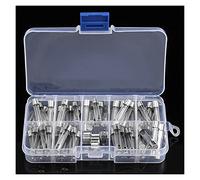 Fusible 60 pièces/lot verre Tube fusible fusible 6x32mm 5A 6A 8A 10A 15A 20A 25A 30A 35A fusible Câblage de protection