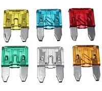 Fusible 60 pièces petite taille Mini lame fusible assortiment ensemble voiture voiture camion DG 5 10 15 20 25 30A boîtes à fusibles Câblage de protection