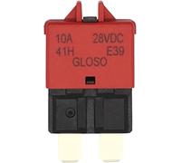 Fusible à lame de disjoncteur ATC à réinitialisation manuelle DC 28V for voiture, moto, camion, bateau, marine Câblage de protection (Color : F447)