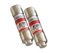 Fusible AMP-Piège ATDR1 ATDR2 ATDR4 ATDR5 ATDR6 ATDR8 ATDR10 ATDR12 ATDR15 ATDR20 ATDR30 10X38mm 600V temporisé en céramique(ATDR12 12A)