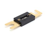 Fusible ANL, Fusible d'amplificateur Audio Fusible à Lame Automatique Boulon sur Type DC 12 à 24 V 100 A ANL Cuivre Rouge pour Pièces de Batterie Automobile Camion RV