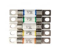 Fusible automobile EV315-L-3E 1 pièce, 10 A, 15 A, 20 A, 30 A, 40 A, 50 A, 500 V CC, résistant aux hautes températures, en tube.(EV315-L-3E 40A)