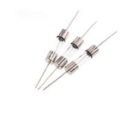 Fusible Axial en verre à soufflage rapide 250V avec fil de plomb 5x20 F, 10 pièces, 5x20mm, 0,5a/1A/2A/3A/3,15a/4A/5A/6,3a/10A/12A/15A/20A, tube de fusible(F3.15A (10Pcs))