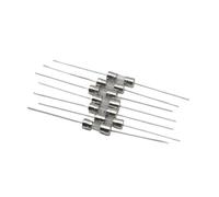 Fusible céramique à fusion rapide, 【50-10PCS】 Fusible à tube de verre rapide 3,6 x 10 avec broche 0,5 A 1 A, A 2 A A,15 A 4 A A, A - 20 A 250 V Slow-T (Slow-T, 30PCS_4A)(Fast break-F,30PCS-15A)