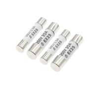 Fusible céramique à fusion rapide, Fusible céramique 6x25 mm à action rapide 5X25 250 V 0,5 A 1 A 2 A 3 A 4 A A 6 A 8 A 10 A 13 A 15 A 16 A 20 A 25 A 30 A (8 A, x - pièces)(3A,6X25MM-20PCS)