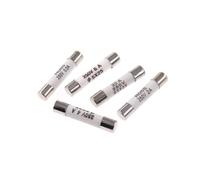 Fusible céramique à fusion rapide RO55, 10 pièces, 5 x 25 mm, 250 V, 0, A, 1 A, 2 A, 3 A, 4 A, 6 A, 8 A, A, 15 A, 20 A, A, 30 A(6A (10Pcs))