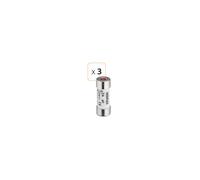 Fusible céramique Debflex avec voyant 2A 230 V - 715646 - 3 pièces
