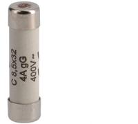 Fusible Cylindrique Hager 4A 8.5x32mm Type C 400V - L8532C04 [10 Pièces]