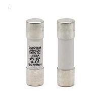 Fusible DC 1000V Solaire Coup Rapide Céramique gPV Fusible Lien DNPV1038 10X38 gG Découpe 2A 4A 6A 8A 10A 16A 20A 25A 30A Câblage de protection (Size : 8A)