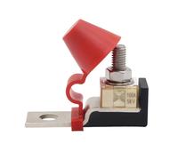 Fusible de batterie M8 30 A-300 A, bloc-fusible avec fusible annulaire 58 V, protection d'allumage for bateau, camion, camping-car, bateau de croisière, grue, 1 pièce(100A)