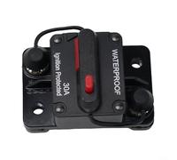 Fusible de disjoncteur avec interrupteur de réinitialisation manuel adapté pour les circuits auxiliaires dans les sports automobiles et applications marines (30 A)
