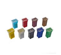 Fusible de Type connexion automatique 32V, 1 pièce, 20A 30A 40A 50A 60A 80A 90A 100A 120A, boîte de voiture carrée, prise étanche(5PCS,Small,60A)