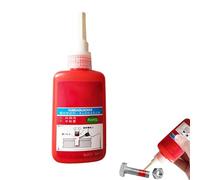 Fusible de vis haute résistance - Colle à vis et écrou - Colle thermorésistante - Peinture de sécurité métallique haute résistance - 50 ml