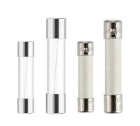 Fusible en verre céramique 5 x 20 6 x 30 mm 250 V 0,2 A 0,5 A 2 A 3 A 5 A 6 A 8 A 10 A 15 A 5 x 20 6 x 30 fusibles pour multimètre Tube pour assurance auto 20 pièces (6 x 30 mm Ceramics,250 V F25 V