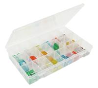 Fusible enfichable mini/standard/maxi assortiment - coffret de 166 pcs SODELEC - 14099