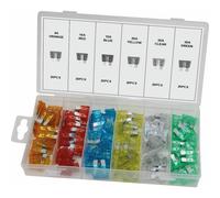 Fusible enfichable standard assortiment - coffret de 120 pcs SODELEC - 14102