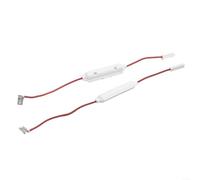 Fusible HT Micro-ondes 5KV 0. pour 8a Câble 310mm Lot de 2 Fusible | Courant 800mA, tension 5KV, câble 310mm, boîtier 100mm, lot économique de 2 pièces