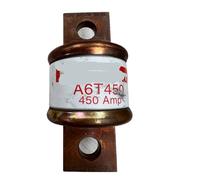 Fusible limiteur de courant 450 A 600 VCA 300 VCC A6T450
