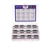 Fusible Lot de 250 fusibles en verre à soufflage rapide 250 V 1 A, 2 A, 3 A, 5 A, 6 A, 7 A, 8 A, 10 A, 6 x 30, 5 x 20 mm Boîte à fusibles en verre à soufflage rapide Câblage de protection (Color : 12
