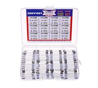 Fusible Lot de 250 fusibles en verre à soufflage rapide 250 V 1 A, 2 A, 3 A, 5 A, 6 A, 7 A, 8 A, 10 A, 6 x 30, 5 x 20 mm Boîte à fusibles en verre à soufflage rapide Câblage de protection (Color : Da