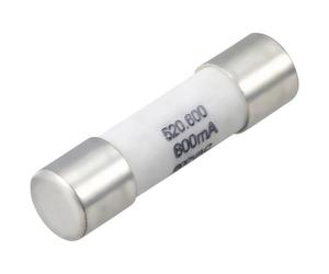 Fusible multimètre - VOLTCRAFT - 5x20 mm - 600mA - 600 V/AC - 500 V/DC - Rapide -F- - VC 191