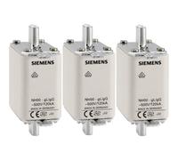Fusible NH Siemens 3NA3820 Taille du fusible = 000 50 A 500 V/AC, 250 V/AC 3 pc(s)