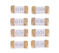 Fusible Or 1808 125V 250V AC 0451 SMD Fusible à fusion rapide 0.5A 0.75A 1A 2A 3A 4A 5A 6.3A 8A 10A 12A 15A 500MA 750MA 2410 Fusibles ultra-rapides Câblage de protection (Size : 6.3A)