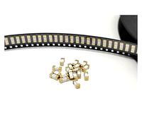 Fusible Or SMD Céramique Blow Fuse 1808 2410 6125 125V 250V AC 0451 0.5A 500mA 1A 1.5A 2A 3A 3.15A 4A 5A 6.3A 8A 10A 15A Ultra-Rapid Câblage de protection (Color : 1808 10pcs, Size : 1A)