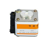 Fusible rapide à boulon à tube carré, trou, RS77B 500V500A, RS77B 500V630A, RS77B 500V800A, fusible basse tension fondu(RS77B 500V800A)