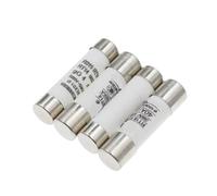 Fusible rapide à verre, Lot de 5 fusibles à action rapide 10 x 38 mm 380 V 1 A 2 A 3 A 4 A A 6 A 8 A A 16 A 20 A 25 A 32 A 40 A 50 A(2A)