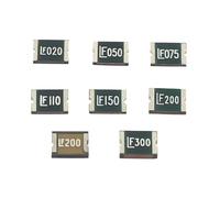 Fusible réarmable LF 1812 PPTC 1812L CMS à récupération automatique 0,2 A 500 mA 1,1 A 2,6 A 3 A 6 V 8 V 13,2 V 15 V 24 V 10 pièces(0.5A 15V)