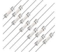 Fusible SOURCING MAP 10Pcs 5mm x 20mm 250V T4A Coup Lent Fusible Temporisation Fil Conducteur Fusibles Céramique